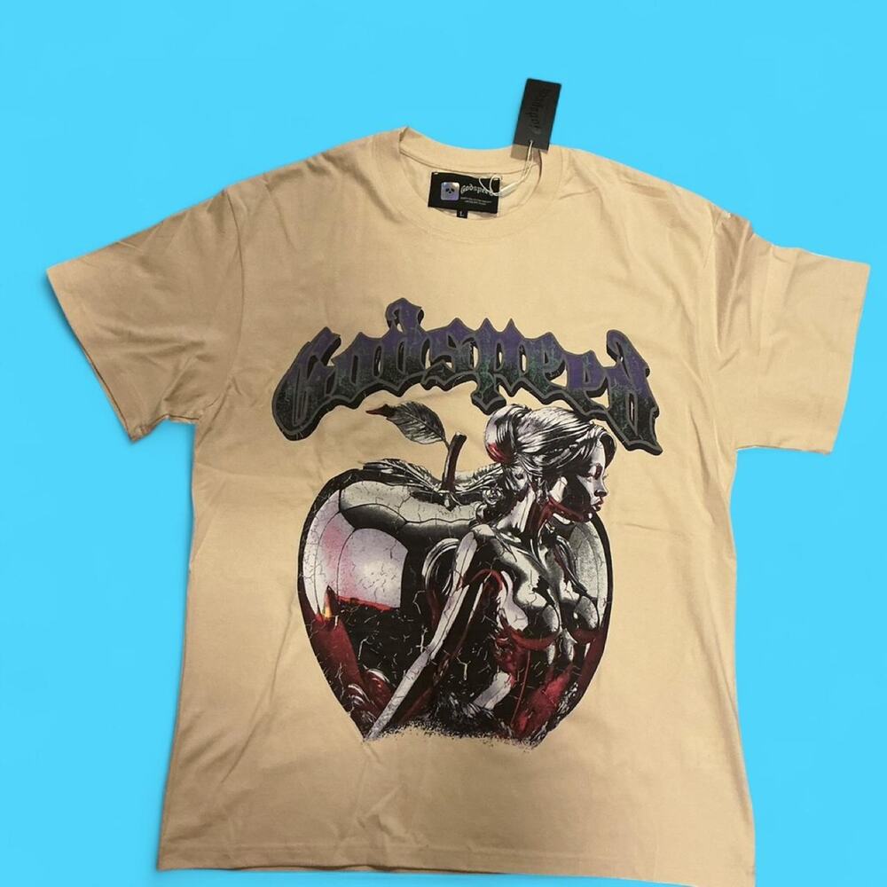 Godspeed forbidden fruit graphic tee